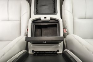 GMC Sierra 2500HD Console Safe - Tuffy Products - Keyed Lock - Black - `07-`14